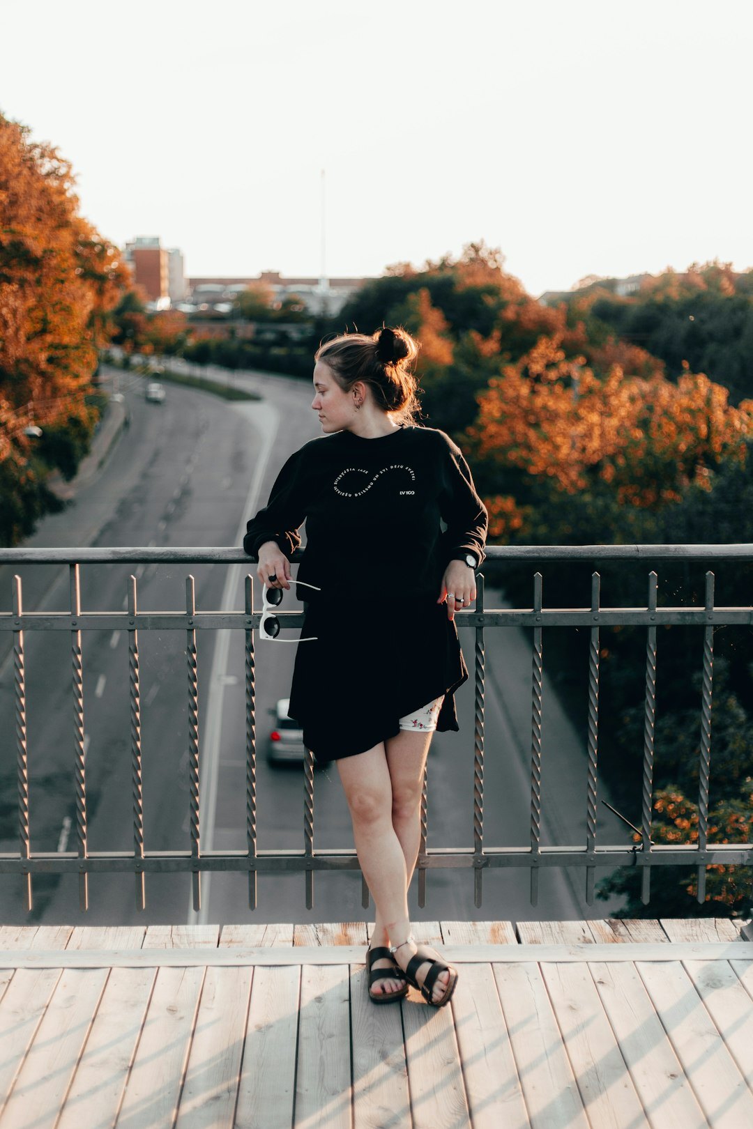 Portrait of a Danish female photo editor in her 20s